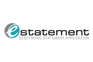 estatement electronic statement application logo
